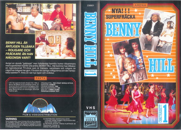BENNY HILL 1(Vhs-Omslag)